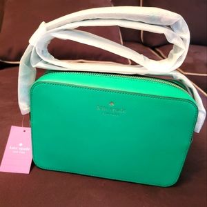 Kate Spade Green Crossbody New with tags